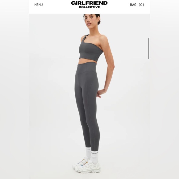 Girlfriend Collective - High Waisted Legging - Picture 1 of 6